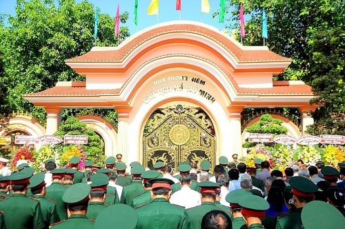 Khánh thành Khu nhà tưởng niệm Chủ tịch Hồ Chí Minh